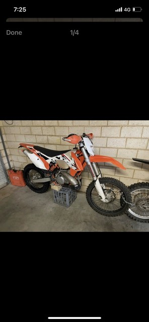 Ktm EXC 300 two stroke 2015 